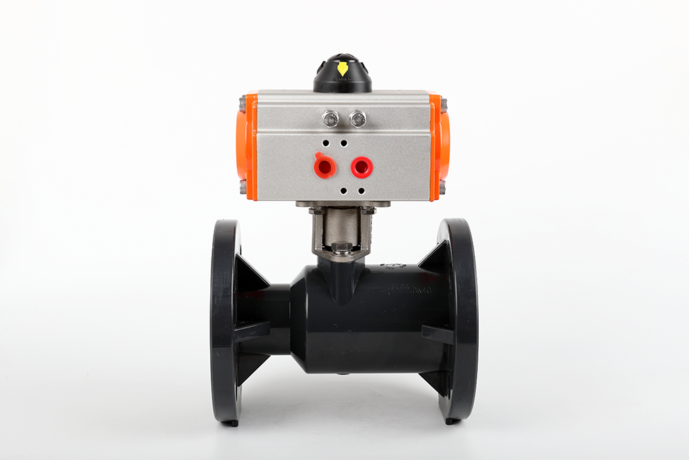 澧县气动法兰一体球阀